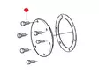 Ruuvisarja/Screw Kit Volvo Penta 30-44 300 D2-D8 - Sisäperämoottorin osat - 51089 - 1