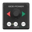 Sidepower Joystickpanel 12/24v - Keulapotkurin asennus tarvikkeet ja osat - 37179 - 1