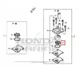 Siipipyörä Honda 8-20 hv 19210-ZW9-A32 - Suzuki osat perämoottorille - 50959 - 1