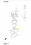 Siipipyörä/Impeller Water Pump Suzuki DF200-DF350 (122-9-45507) - Suzuki osat perämoottorille - 42829 - 2