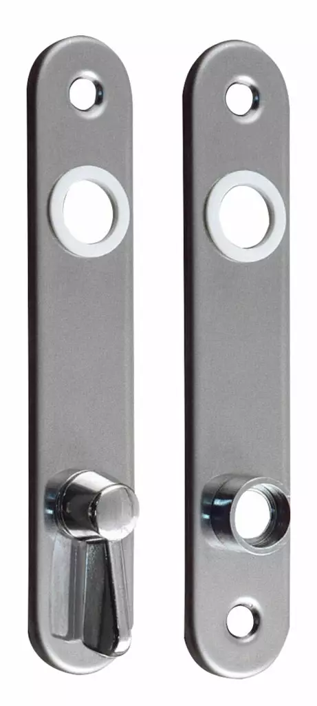 KILPI KROMATTU KAPEA PYÖRISTETTY - Veneen lukot ja saranat - M9516031179 - 1