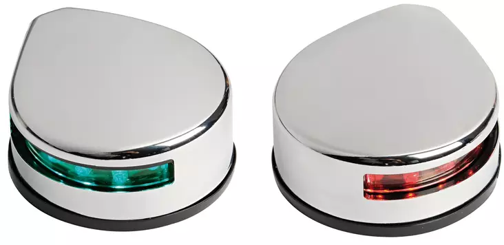 Kulkuvalopari LED Evoled - kiillotettu RST - Valaisimet ja lamput veneisiin - D125199 - 1