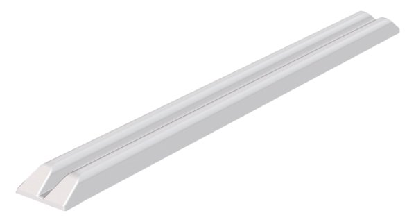 Laiturilepuuttaja Valkoinen PVC-MUOVI (2kpl/pkt) - Ankkurointi ja kiinnitys - 2239 - 1