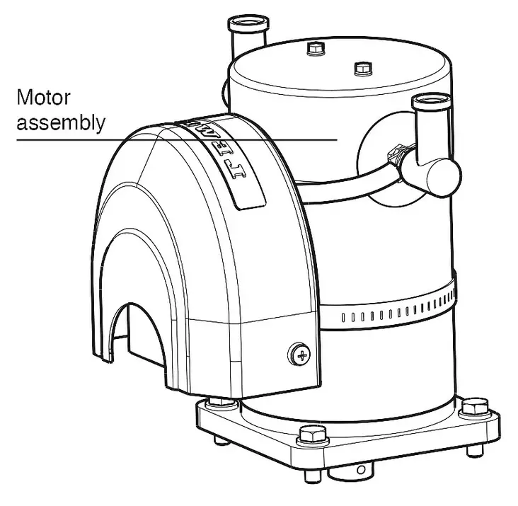 MOOTTORI 140TT-KEULAPOTKURILLE 12 V 2,2 kW - NMEA 2000-tarvikkeet - M9512408159 - 1