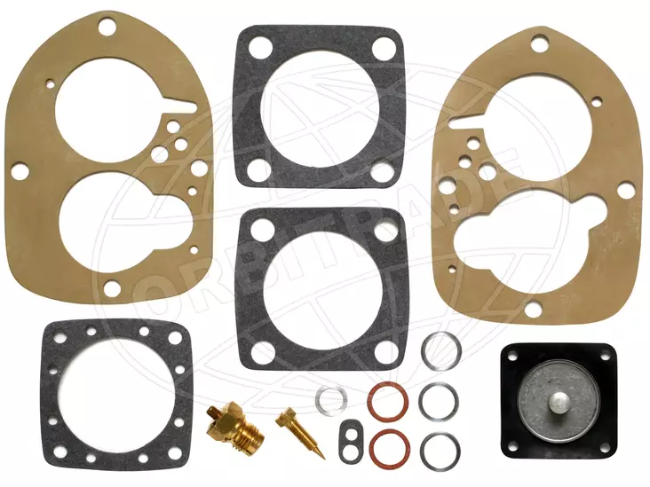 Orbitrade kaasuttimen korjaussarja B20-23, B25, B30 - Perämoottorin Polttoainetarvikkeet - D158969 - 1