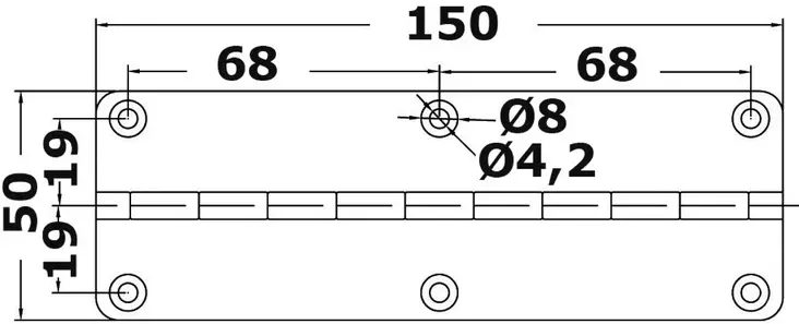 Pianosarana lyhyt - Saranat veneisiin - D124799 - 1