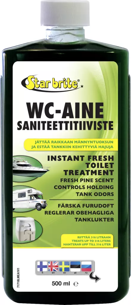 Star brite WC-ainetiiv. mänty 500ml - Käymälät ja septipumput veneisiin - D259479 - 1