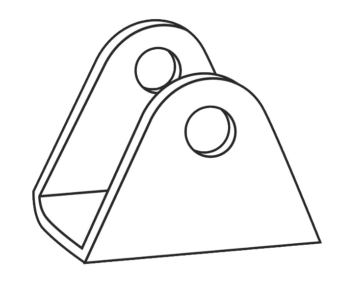 U-KIINNIKE PS55 VARTEN - Lowrance vene-elektroniikka - M9519037429 - 1