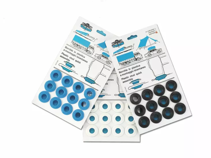 VALKOINEN PEITERENGAS 12 KPL - Veneen kansihelat - M9511047019 - 1