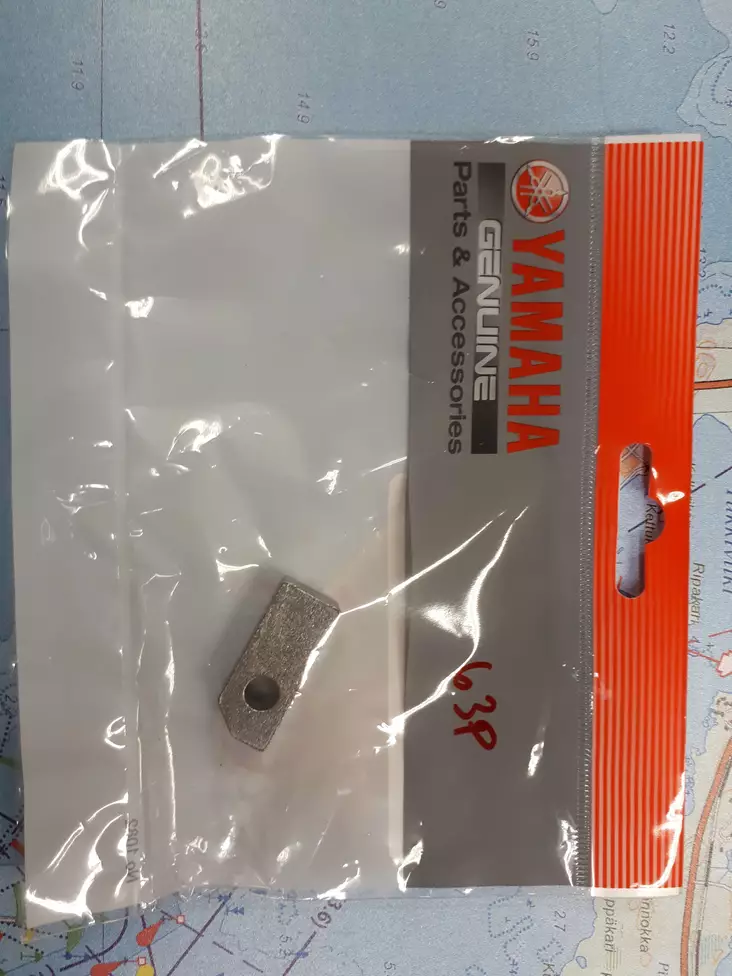 Anodi Yamaha lohkoon F115-F350 - Yamaha sinkkianodit - 31149 - 1