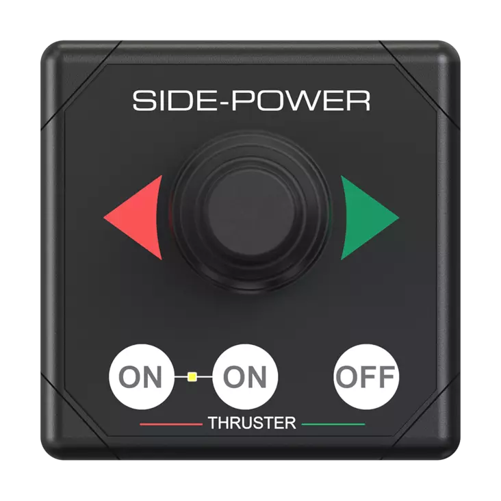 Sidepower Joystickpanel 12/24v - Keulapotkurin asennus tarvikkeet ja osat - 37179 - 1
