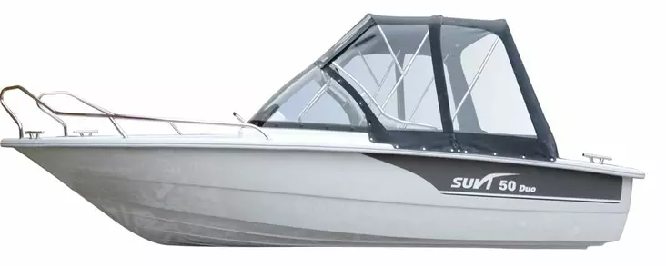 Suvi 50 Duo Pulpettivene Premium Pehmusteet Peräkuomu Yamaha F60 - Suvi Lasikuituveneet - 39439 - 1