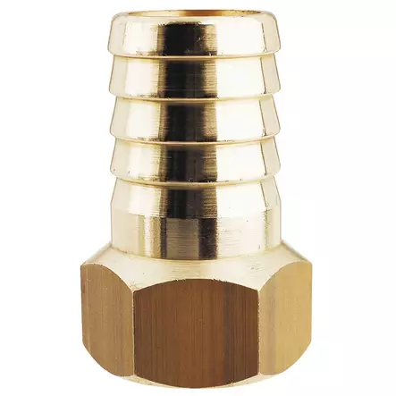 LETKULIITIN 3/8''x 10MM CR MESSINKI - Läpiviennit, letkuliitos ja sulkuhanat - M9515010190B - 1