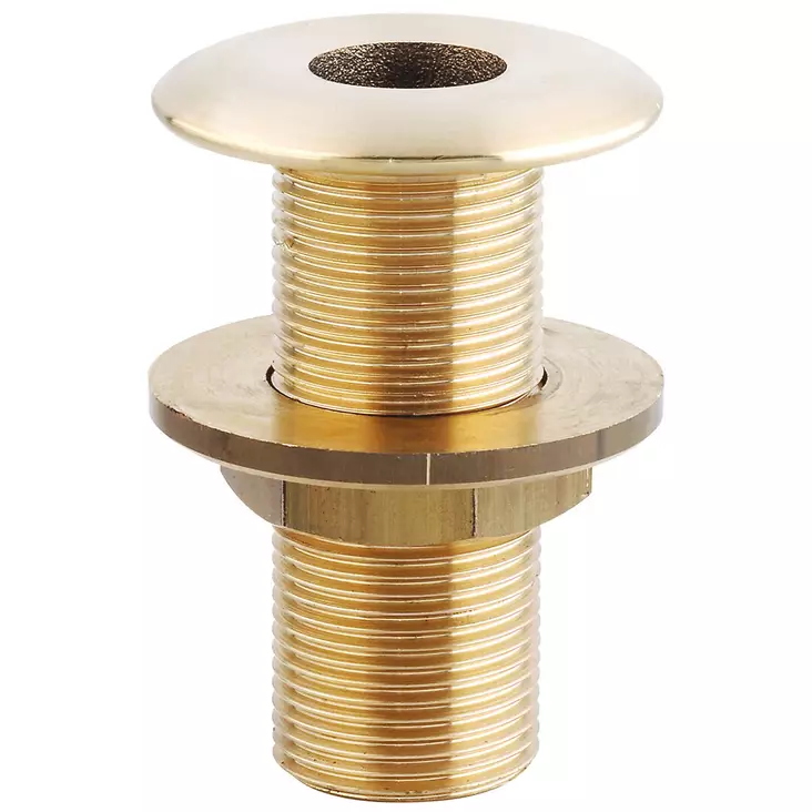 LÄPIVIENTI 1 1/2' CR MESSINKI - Veneen LVI - M9515010304B - 1