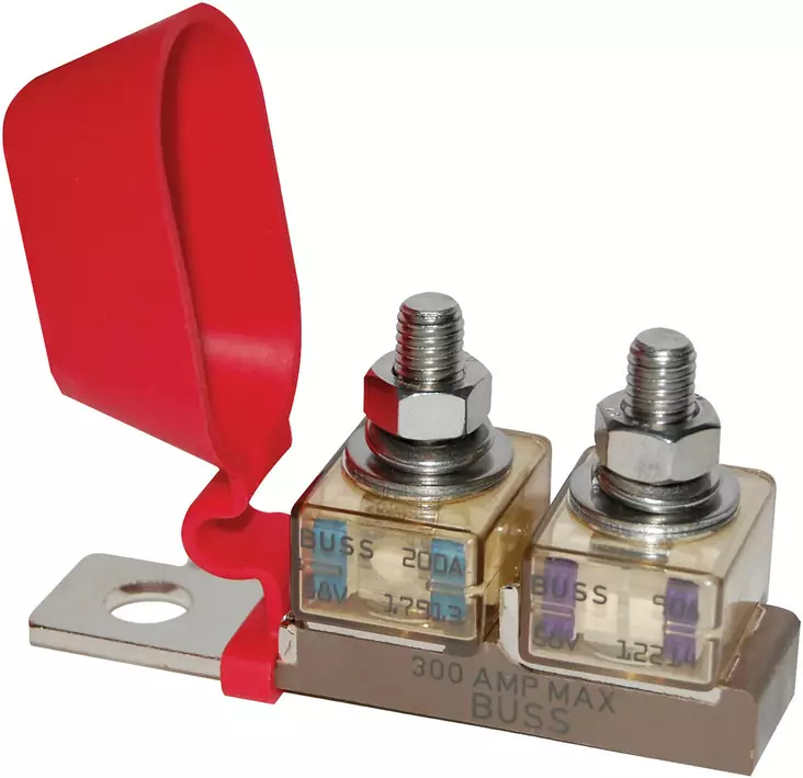 MRBF TERMINAALI KAKSOISSULAKERASIA BLUE SEA:N 30A-300A-SULAKKEILLE - Venesähkö - M9514801642B - 1