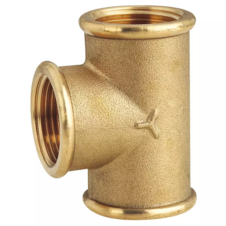 T-KAPPALE 1/2' CR MESSINKI - Veneen LVI - M9515010146B - 1