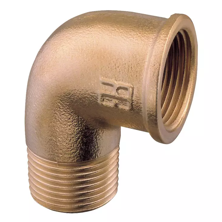 KULMAKAPPALE 90° ULKO-SISÄ KIERTEILLÄ 2'' - Veneen LVI - M9515014413B - 1
